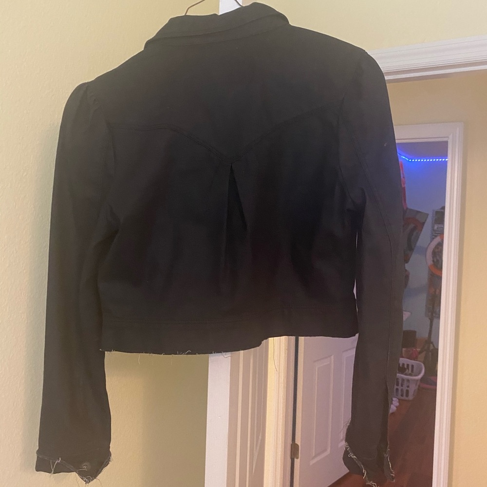 Cropped Denim Jacket - Picture 2 of 2
